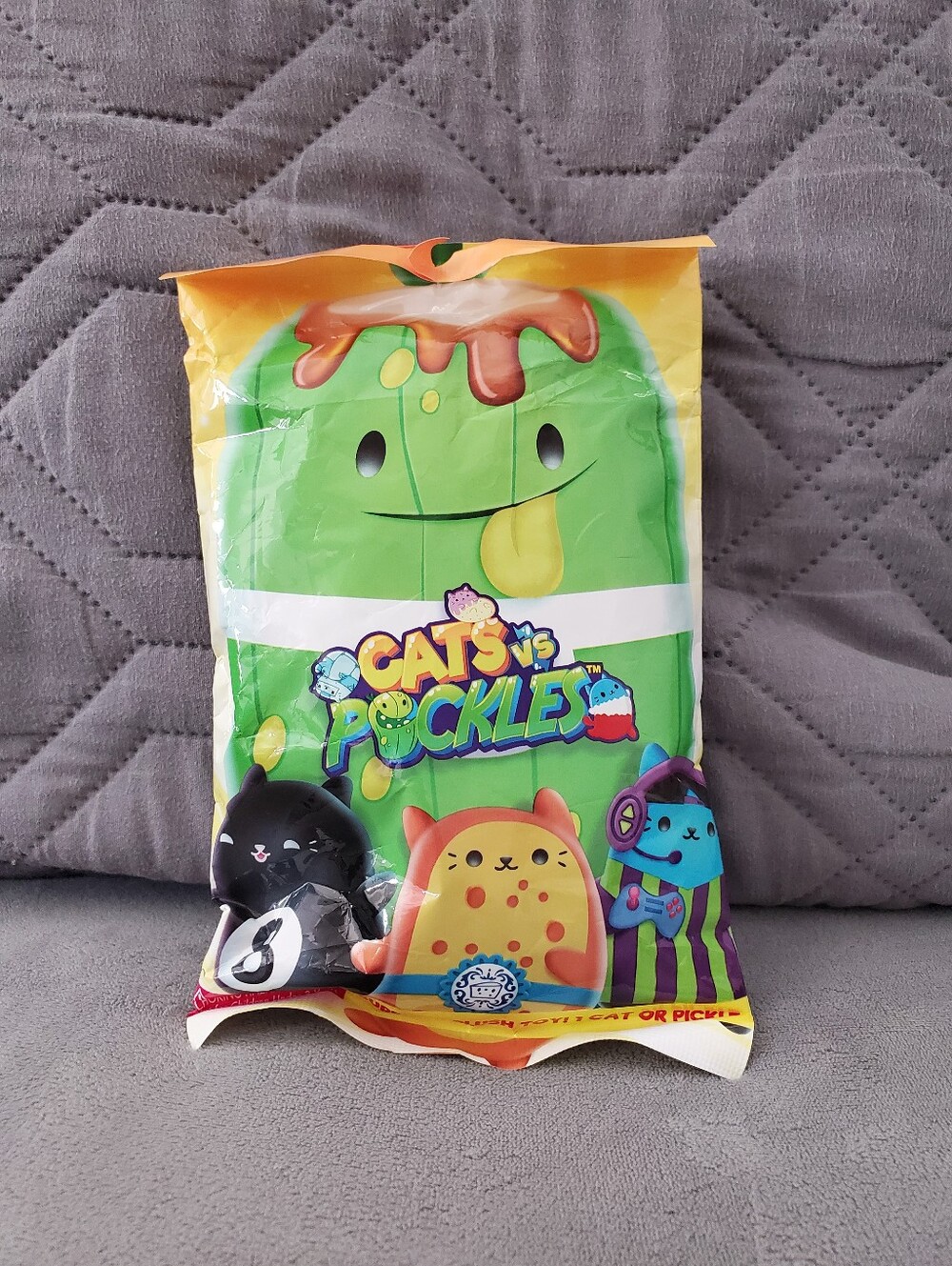 Cats vs Pickles Gold Wave Series 2 mystery plush blind bag